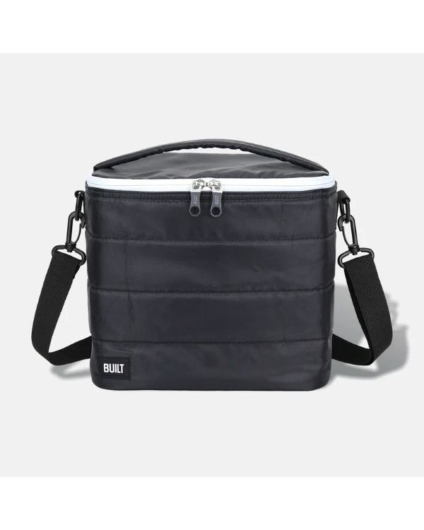 Built Puffer Crossbody Lunch Bag Black