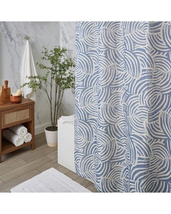 Shower Curtain Zen Garden