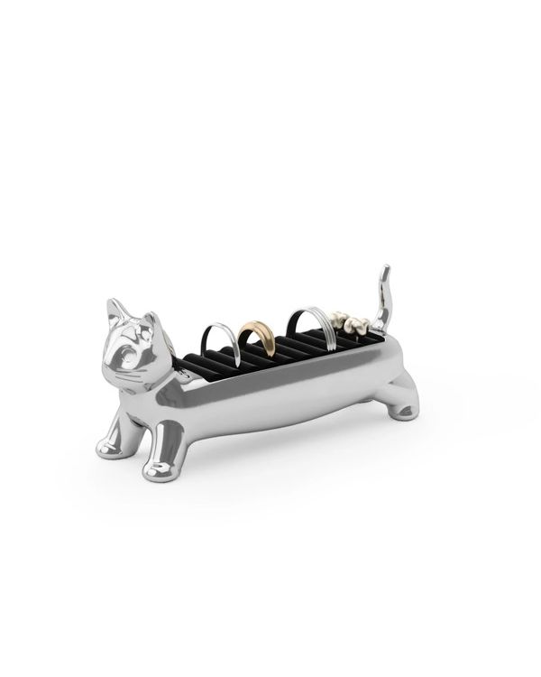 Umbra Ali Cat Ring Holder Chrome