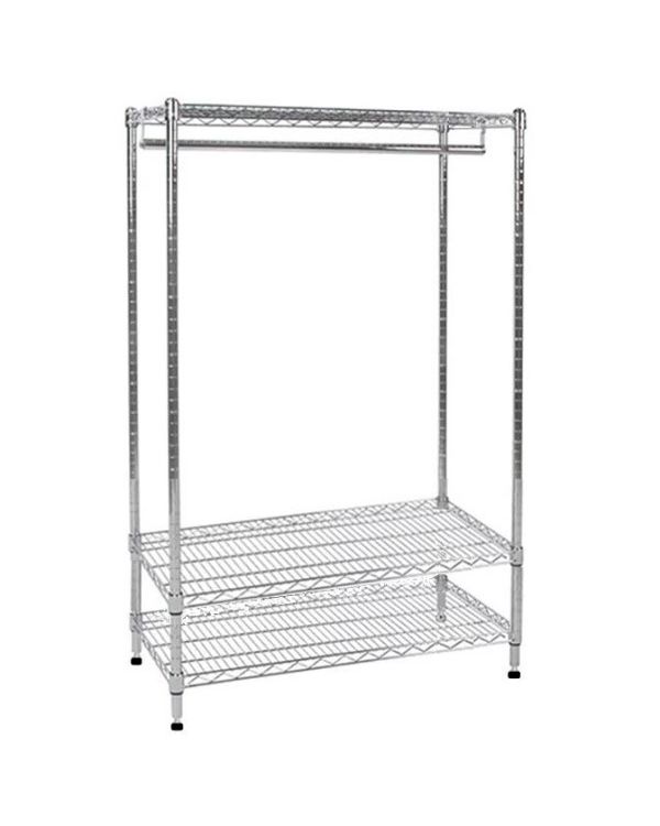 Dymon Wire Shelving Kit Portable Closet