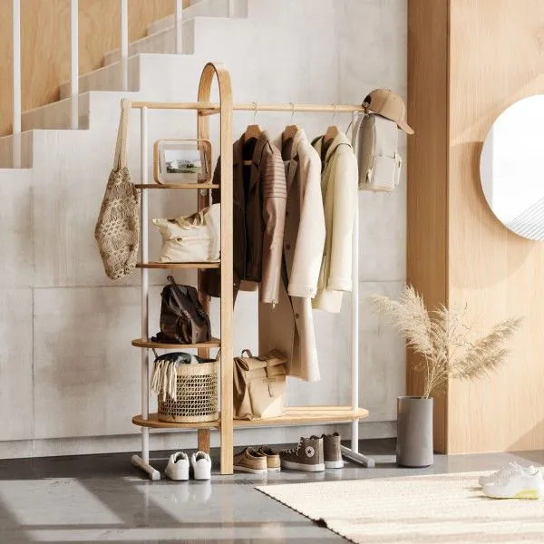 Umbra Bellwood Modern Garment Rack - Stylish Clothing Storage