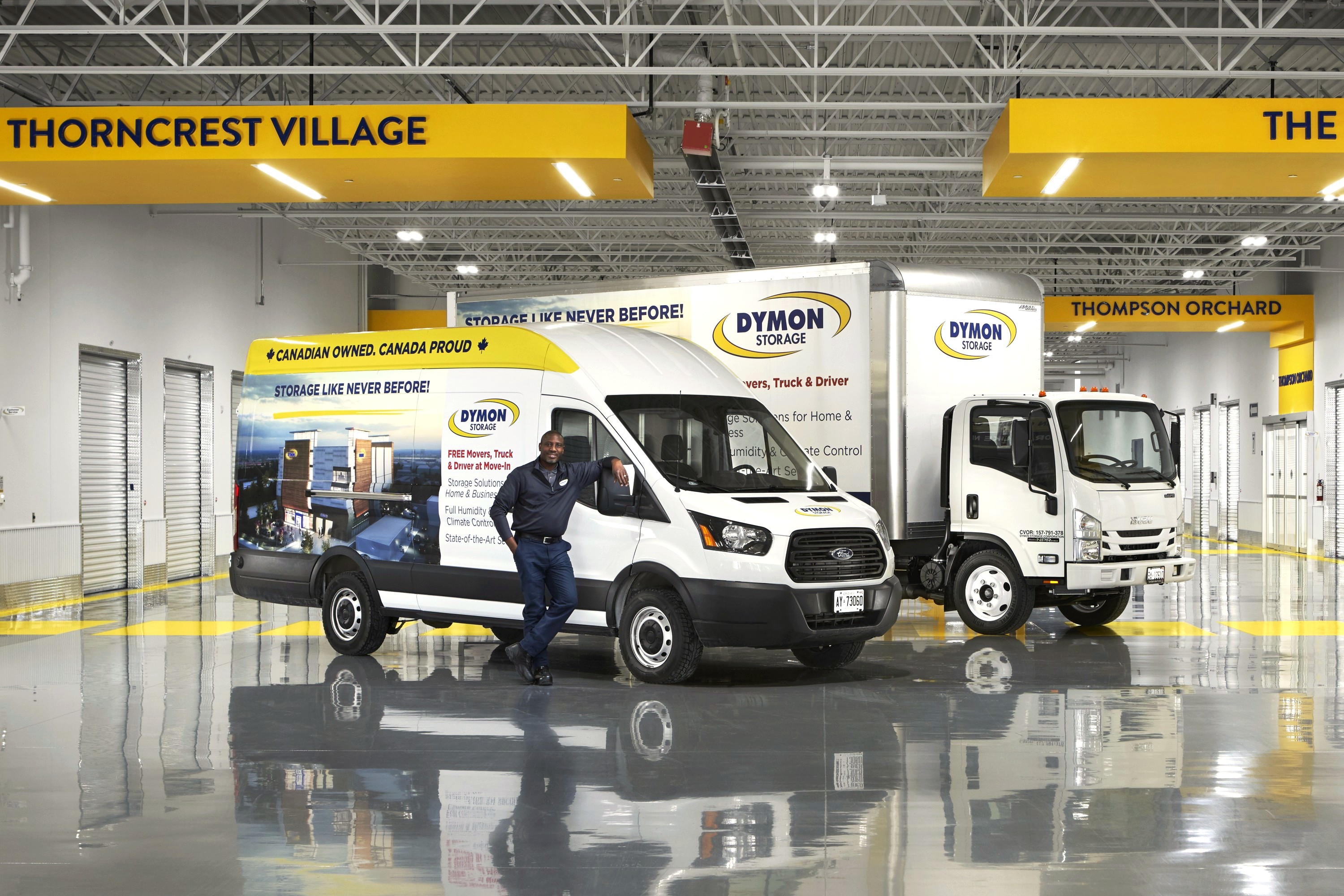 FREE truck and driver at move-in